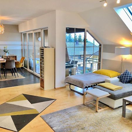 Fewo Atterseeperle - 80M2 Mit See- Und Gebirgsblick Steinbach am Attersee Dış mekan fotoğraf