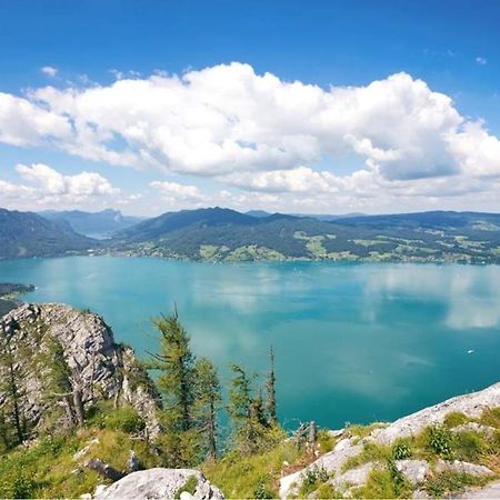 Fewo Atterseeperle - 80M2 Mit See- Und Gebirgsblick Steinbach am Attersee Dış mekan fotoğraf