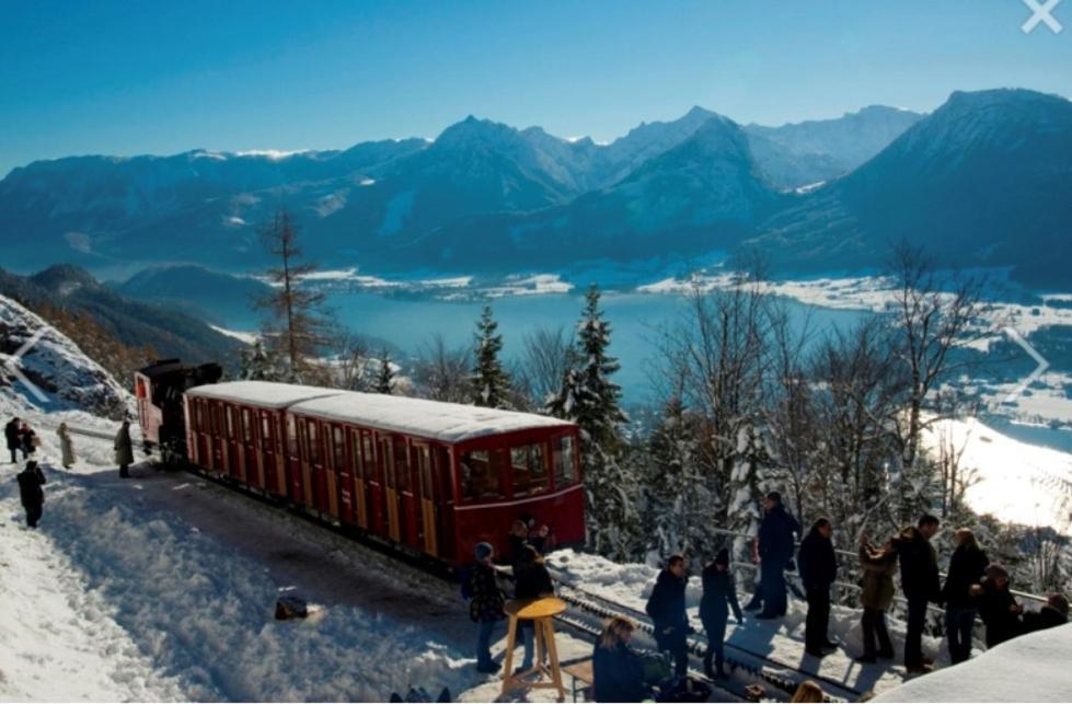 Fewo Atterseeperle - 80M2 Mit See- Und Gebirgsblick Steinbach am Attersee Dış mekan fotoğraf