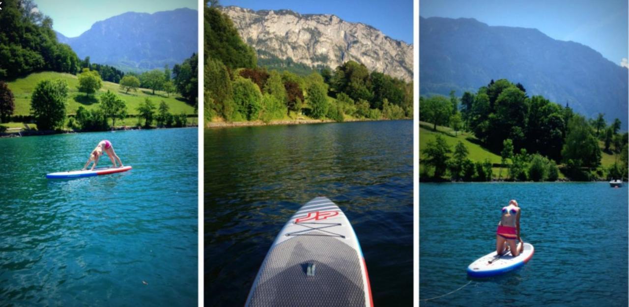 Fewo Atterseeperle - 80M2 Mit See- Und Gebirgsblick Steinbach am Attersee Dış mekan fotoğraf