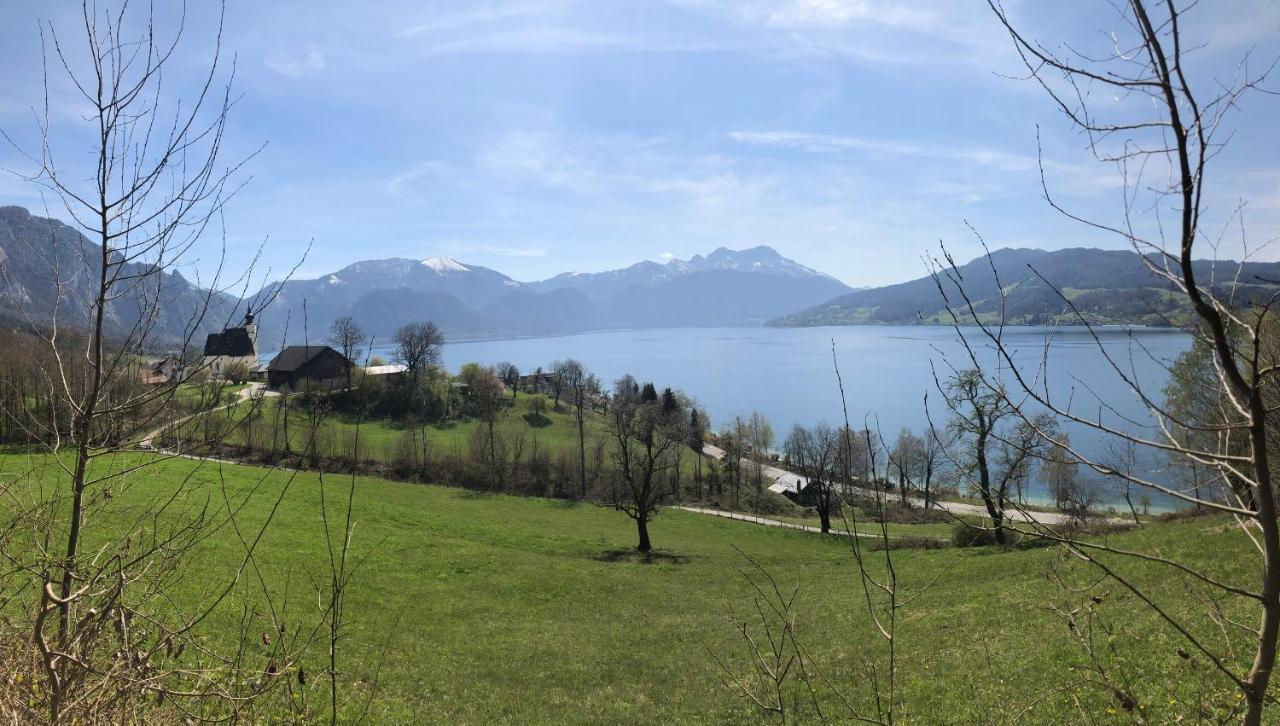 Fewo Atterseeperle - 80M2 Mit See- Und Gebirgsblick Steinbach am Attersee Dış mekan fotoğraf