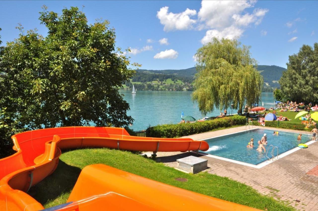 Fewo Atterseeperle - 80M2 Mit See- Und Gebirgsblick Steinbach am Attersee Dış mekan fotoğraf